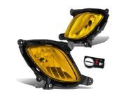 AMBER LENS CHROME OE BUMPER DRIVING FOG LIGHT SWITCH PAIR FOR 10 12 COUPE BH GT