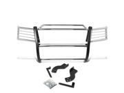 For 98 07 Toyota Land Cruiser J100 Front Bumper Protector Brush Grille Guard Chrome 99 00 01 02 03 04 05 06