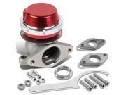 38mm Bolt on 14 PSI 3.9 External Turbo Exhaust Manifold Wastegate Red