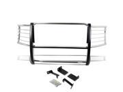For 08 10 Ford F250 F350 F450 F550 Superduty Front Bumper Protector Brush Grille Guard Chrome 09