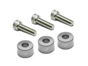 Pack of 3 J2 Engineering Aluminum Engine Ignition Distributor Metric Cup Washer Bolt Kit Silver Honda Acura
