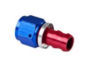 12AN Straight Swivel Fuel Line Hose Push On Male Union Adapter With Reusable End