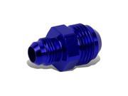 6AN Male to 10 AN Flare Reducer Adapter Union Fitting Gas Oil Hose Line Blue