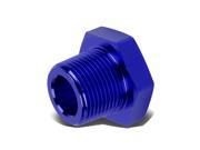 3 4 Male to 1 4 Female Anodized NPT Piping Thread Reducer Adapter Fitting Blue