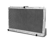 For 91 99 Mitsubishi 3000GT GTO Full Aluminum 2 Row Racing Radiator Stealth Z11A Z15A Z16A 92 93 94 95 96 97 98