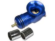 JDM TYPE H RFL BLUE BOV TURBO CHARGER ALUMINUM BLOW OFF VALVE 30 PSI OF BOOST