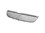 For 97 99 Chevy Malibu ABS Plastic Mesh Front Upper Bumper Grille Chrome 5th Gen 98