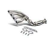 2PC STAINLESS STEEL RACING HEADER EXHAUST MANIFOLD FOR 02 08 MINI COOPER R50 R53