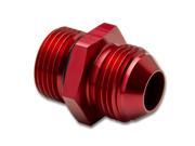 12AN Anodized T 6061 Aluminum Red Straight Oil Line Fitting Adapter 1 1 16 12 UNF