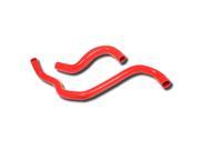For 92 96 Honda Prelude 3 Ply Silicone Radiator Coolant Hose Red 4th Gen BB1 BB2 BA8 93 94 95