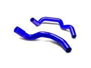 For 84 90 Jeep Cherokee Wagoneer 2.5L l4 3 Ply Silicone Radiator Coolant Hose Blue XJ SJ 85 86 87 88 89