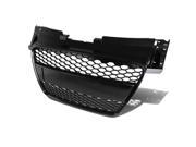 For 06 09 Audi TT ABS Plastic RS Honeycomb Mesh Style Front Grille Black Typ 8J Mk2 Pre Facelift 07 08