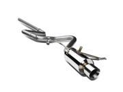 4 ROLLED MUFFLER TIP STAINLESS RACING CATBACK EXHAUST FOR 99 06 PT CRUISER 2.4