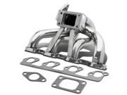 For 01 11 Ford Focus Mazda B2300 Stainless Steel T3 Turbo Manifold with 35mm 38mm Wastegate Port 03 04 05 06 04 08 09 10