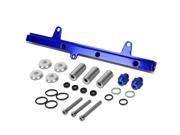 For 89 94 Nissan 240SX Top Feed High Flow Fuel Injector Rail Kit Blue S13 SR20DET 90 91 92 93