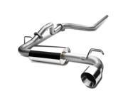 4.5 ROLLED MUFFLER TIP STAINLESS STEEL CATBACK EXHAUST FOR 00 05 DODGE NEON SOHC