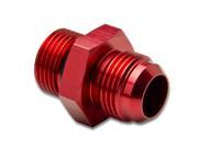 10AN Anodized T 6061 Aluminum Red Straight Oil Line Fitting Adapter 7 8 14 UNF