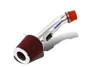 For 98 00 Lexus GS300 2JZ Aluminum Short Ram Intake Induction Pipe Red Air Filter 99