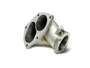 For 03 08 Mitsubishi Lancer Evolution Cast Stainless Steel Turbo Outlet Downpipe Elbow Exhaust 04 05 06 07