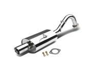 J2 Engineering 3 Slanted Rolled Tip Catback Exhaust System For 08 14 Scion xD XP110 09 10 11 12 13