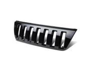 For 99 04 Jeep Grand Cherokee ABS Plastic Vertical Style Front Grille Black 2nd Gen WJ 00 01 02 03