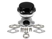 35MM 38MM TURBO CHARGER MANIFOLD BLACK 8 PSI COMPACT 2 BOLT EXTERNAL WASTEGATE