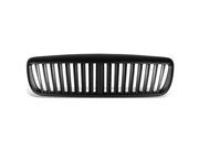 For 98 11 Ford Crown Victoria 2nd Gen ABS Plastic Vertical Front Bumper Grille Black 00 01 02 03 04 05 06 07 08 09 10