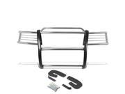 For 02 04 Nissan Xterra WD22 Front Bumper Protector Brush Grille Guard Chrome 03