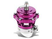 Universal Aluminum 50mm Turbo 35psi Boost Blow Off Valve Flange V band Clamp Purple