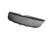 For 97 99 Chevy Malibu ABS Plastic Mesh Front Upper Bumper Grille Black 5th Gen 98