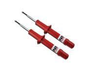 For 03 08 Accura TL Honda Accord 4D DNA Pair Front Red Gas Shock Absorber Coilover Struts 04 05 06 07