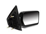 For 04 14 Ford F150 Chrome Textured Telescoping Manual Folding Side Towing Mirror Back Reflector Right 10 11 12 13
