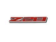 METAL BUMPER TRUNK GRILL EMBLEM DECAL STICKER BADGE RED FOR CHEVY CAMARO Z28 SS