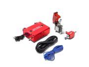 Dual Stage Turbocharger Boost Electronic Controller Kit Rocket Switch Red