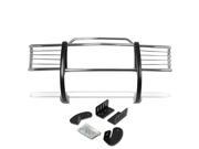 For 88 99 Chevy GMC C K C10 Suburban Tahoe Yukon Front Bumper Protector Brush Grille Guard Chrome 89 90 91 92 93