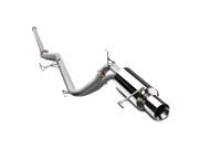 For 98 02 Honda Accord CG3 CG6 F23 Stainless Steel 4 Rolled Muffler Tip Catback Exhaust System 99 00 01