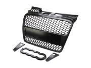 Audi A4 Quattro ABS Plastic Honeycomb Mesh Style Front Grille Black B7 Typ 8E 8H