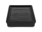 Mitsubishi Mirage Eagle Summit Reusable Washable Replacement High Flow Drop in Air Filter Silver