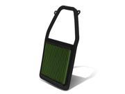 Honda Civic 1.7L Reusable Washable Replacement High Flow Drop in Air Filter Green