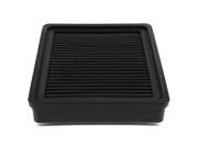Mitsubishi Mirage Eagle Summit Reusable Washable Replacement High Flow Drop in Air Filter Black