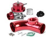 Adjustable Type S Turbo Blow Off Valve Bov 80 Degree Flange Pipe Adaptor Red