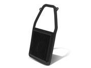 Honda Civic 1.7L Reusable Washable Replacement High Flow Drop in Air Filter Black