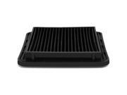 Subaru Impreza WRX STI Reusable Washable Replacement High Flow Drop in Air Filter Black