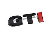 METAL BUMPER TRUNK DOOR GRILL EMBLEM DECAL BADGE BLACK RED FOR VW GTI GOLF JETTA