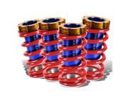 For 88-00 Civic / CRX / Del Sol / Integra Aluminum Scaled Coilover Kit (Red Springs Blue Sleeves) For 88-00 Civic / CRX / Del Sol / Integra Aluminum Scaled Coilover Kit (Red Springs Blue Sleeves)