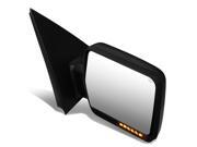 For 04-14 Ford F150 Black Powered Heated Glass + Turn Signal Light Side Towing Mirror (Right) 05 06 07 08 09 10 11 12 13 For 04-14 Ford F150 Black Powered Heated Glass + Turn Signal Light Side Towing Mirror (Right) 05 06 07 08 09 10 11 12 13