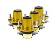 For 88-01 Civic/Del Sol/CRX/CRV/Integra 4pcs Suspension Coilover Shock Top Hat Mount Kit (Gold) 93 94 95 96 97 98 99 00 For 88-01 Civic/Del Sol/CRX/CRV/Integra 4pcs Suspension Coilover Shock Top Hat Mount Kit (Gold) 93 94 95 96 97 98 99 00