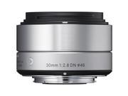 Sigma 30mm f 2.8 DN Lens for Sony E Mount Silver