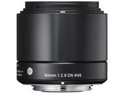 Sigma 350965 60mm F2.8 DN Lens Black Sony NEX