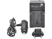 XIT worldwide AC DC travel charger 110 220v f SONY NP FV NP FP NP FH series